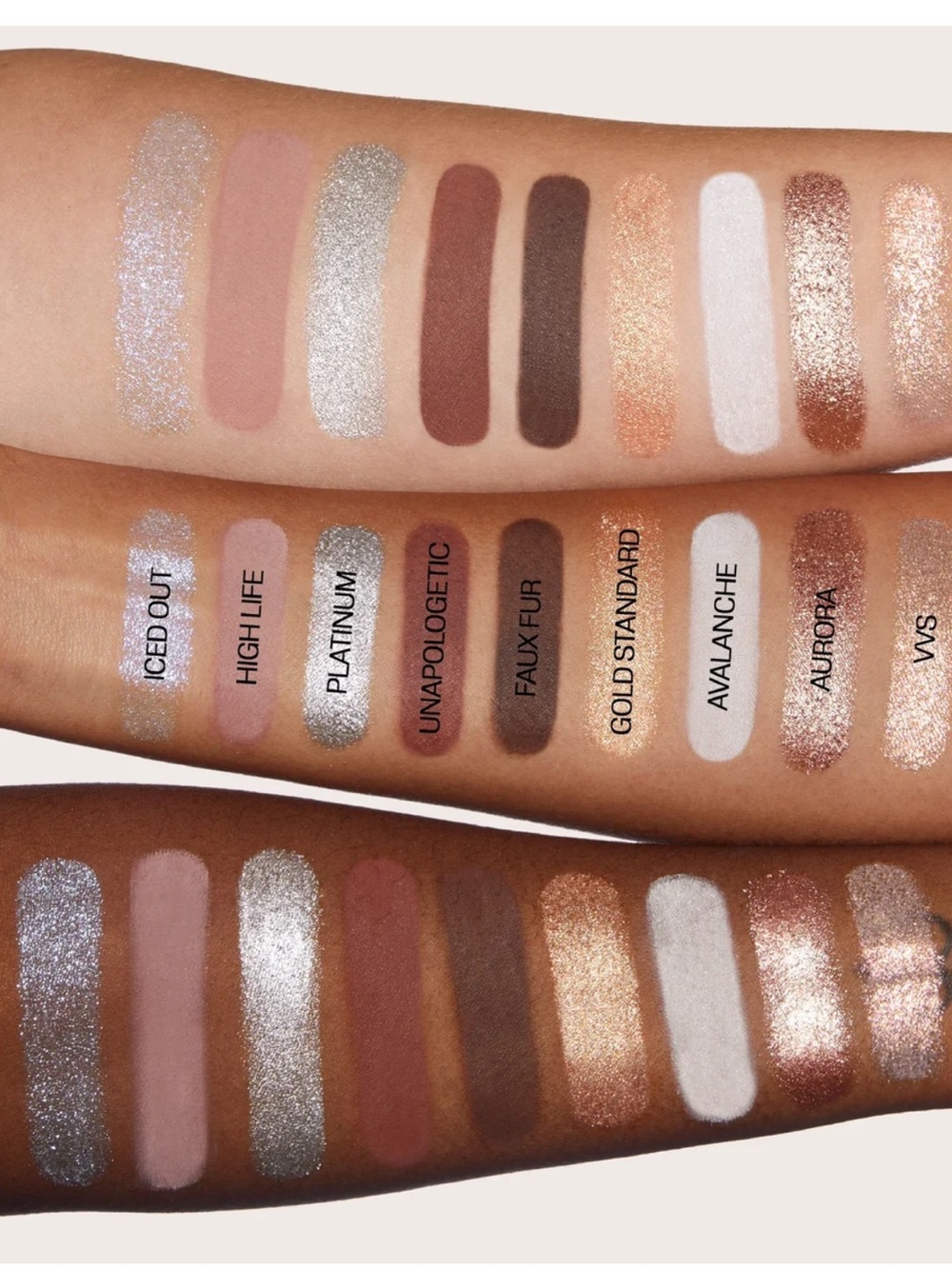 🎈HUDA BEAUTY 🎈 NEW “Icy Nude” Eyeshadow Palette - Neutral & Pink Shades - Picture 2 of 8